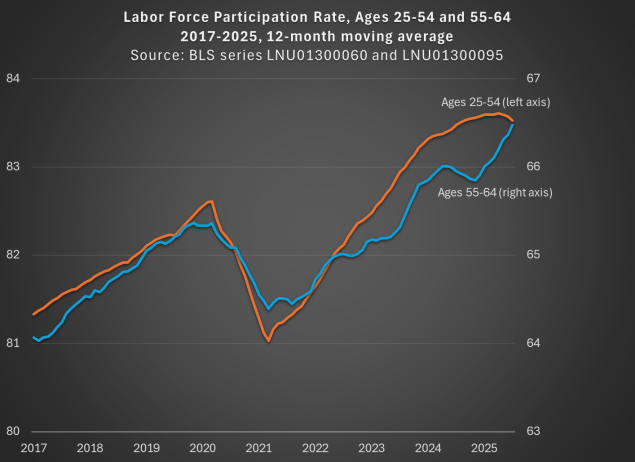 Older Workers Have Not Dropped Out of the Labor Force – Economist ...