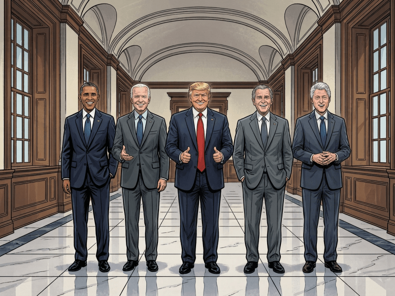 So Many Living&nbsp;Ex-Presidents